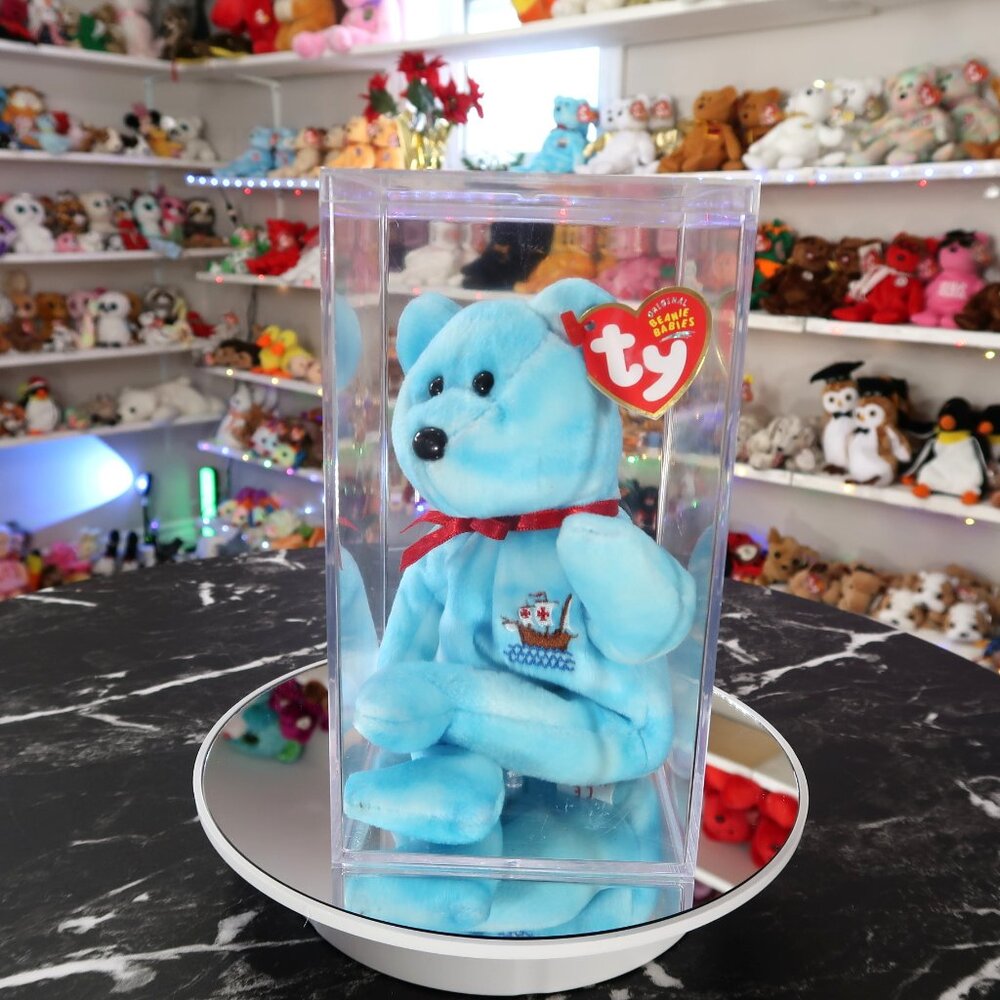 TY‎ Beanie Baby - Pinta the Bear (Internet Exclusive) | MWMT New Mint Tags